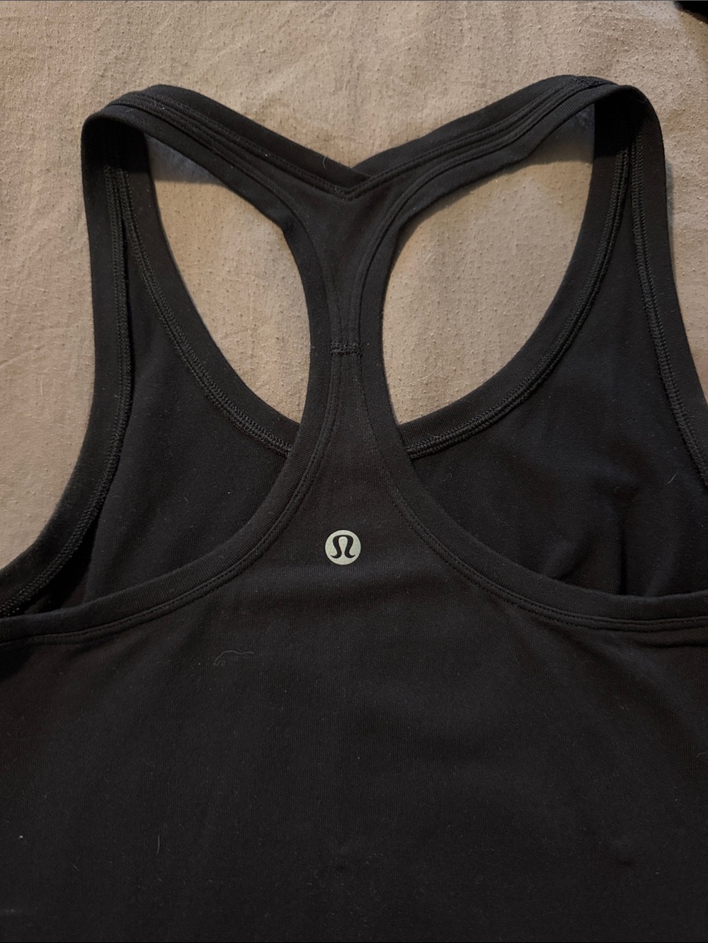 lululemon athletica Black Racerback Sports Bra Tank